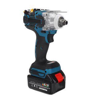 Brushless Cordless Impact Drive Wrench with Lithium-Ion Battery 6000rpm 68VF Torque