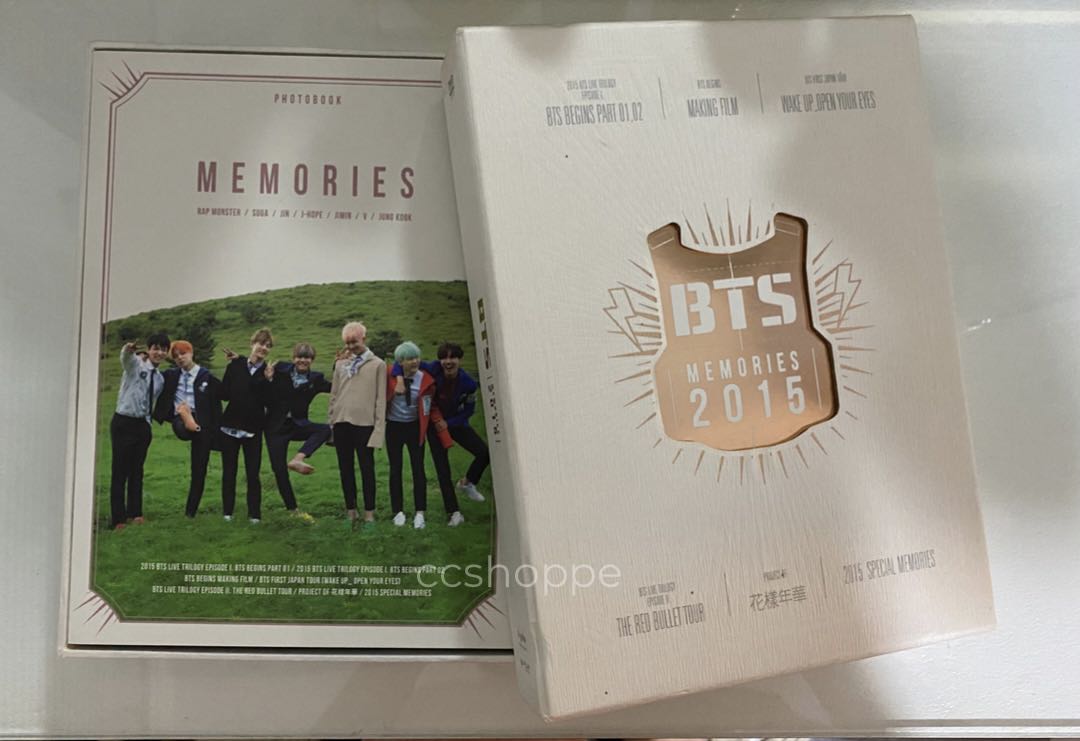 BTS Memories of 2015 DVD Set (RARE), Hobbies & Toys, Memorabilia