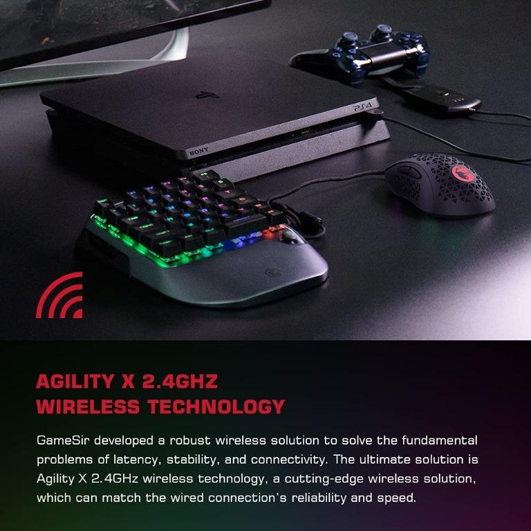  ZJFKSDYX C91 One Handed Gaming Keyboard and Mouse