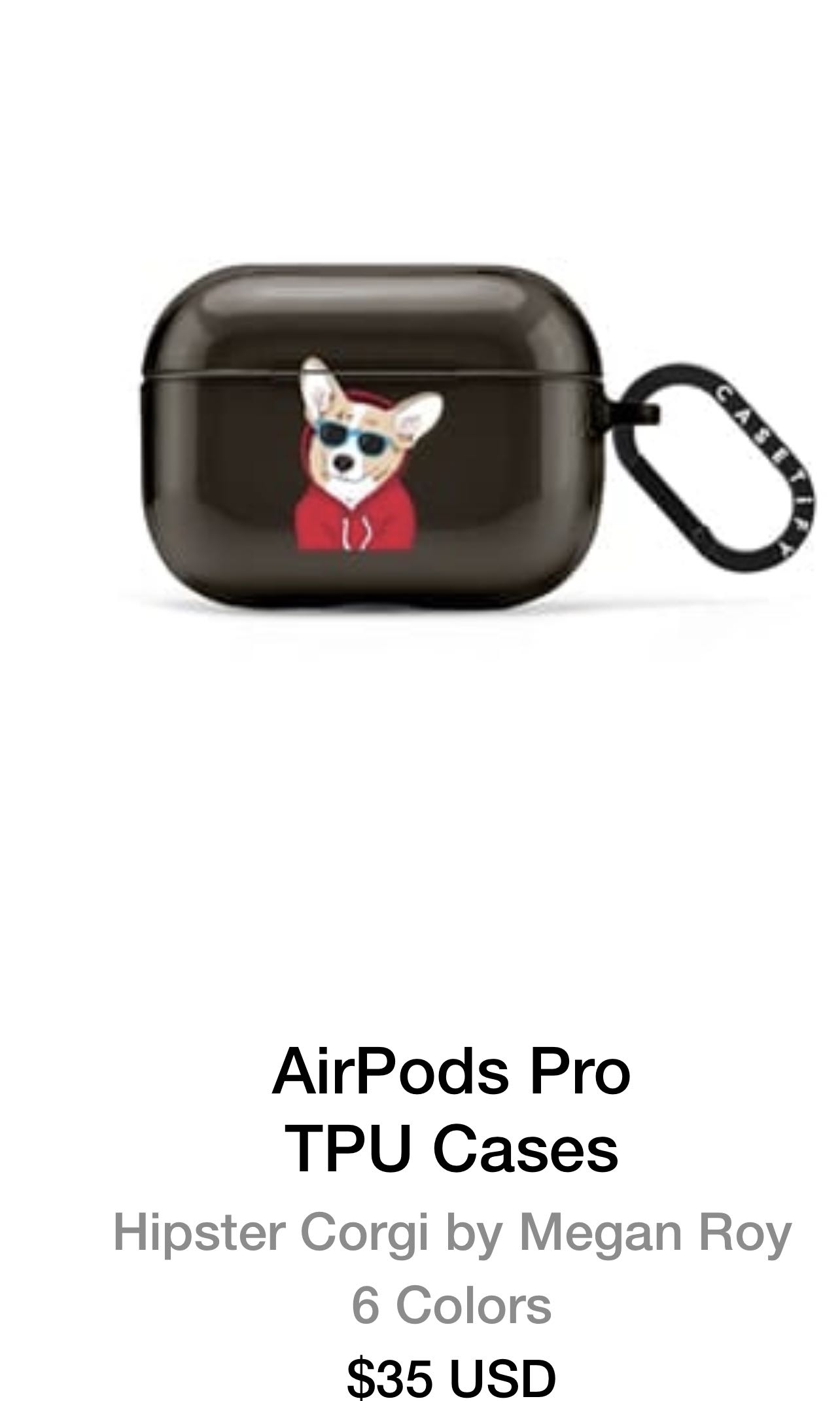 Casetify AirPods Pro case, Mobile Phones & Gadgets, Mobile & Gadget