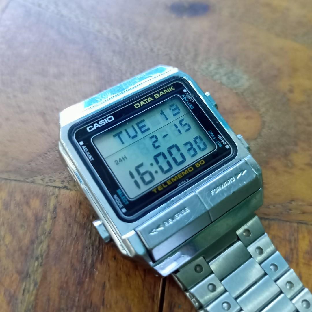 Vintage Casio DB 500 Fesyen Pria Jam Tangan di Carousell