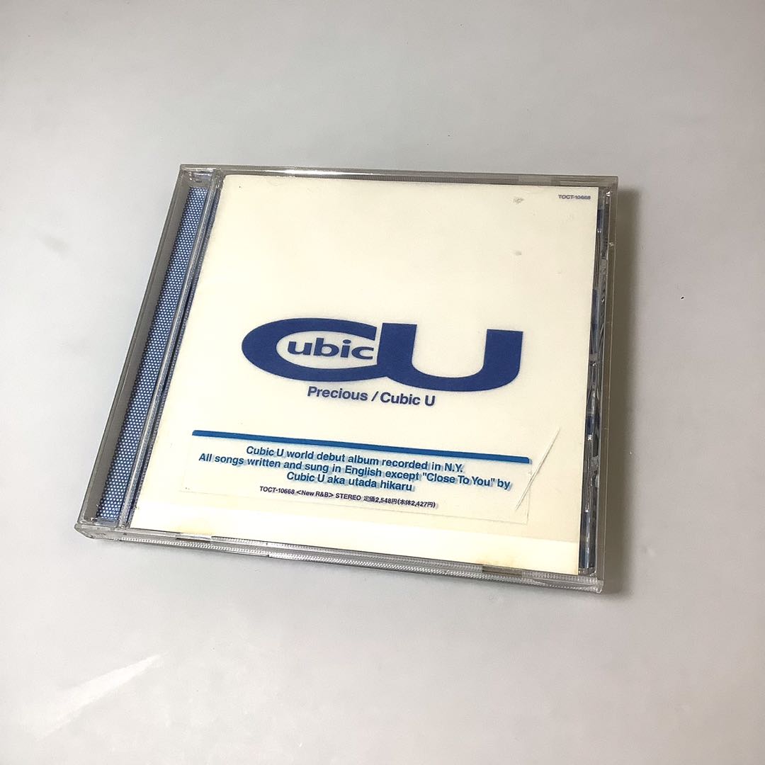 CD / Cubic U (HIKARU UTADA 宇多田ヒカル) 「Precious」1999, 興趣及遊戲, 音樂、樂器 & 配件