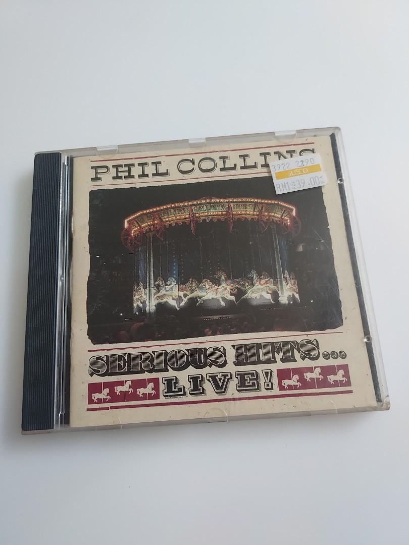 CD Phil Collins Serious Hits Live!, Hobbies & Toys, Music & Media, CDs & DVDs on Carousell