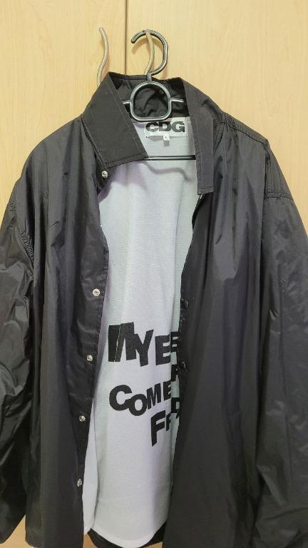Cdg coach jacket sizing online
