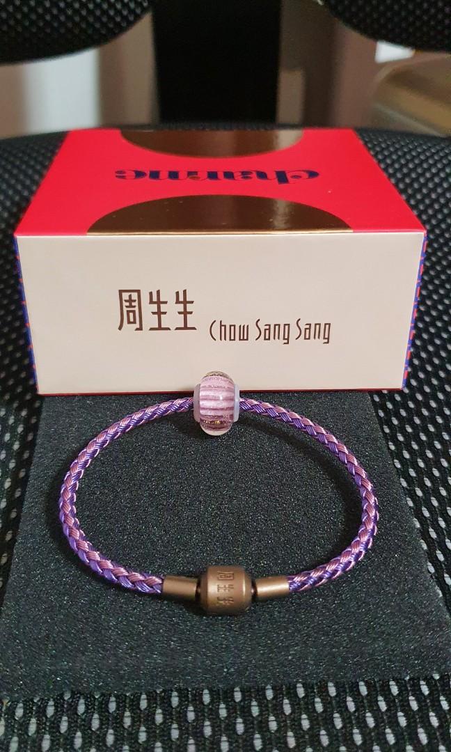 Chow sang sang charm bracelet sale