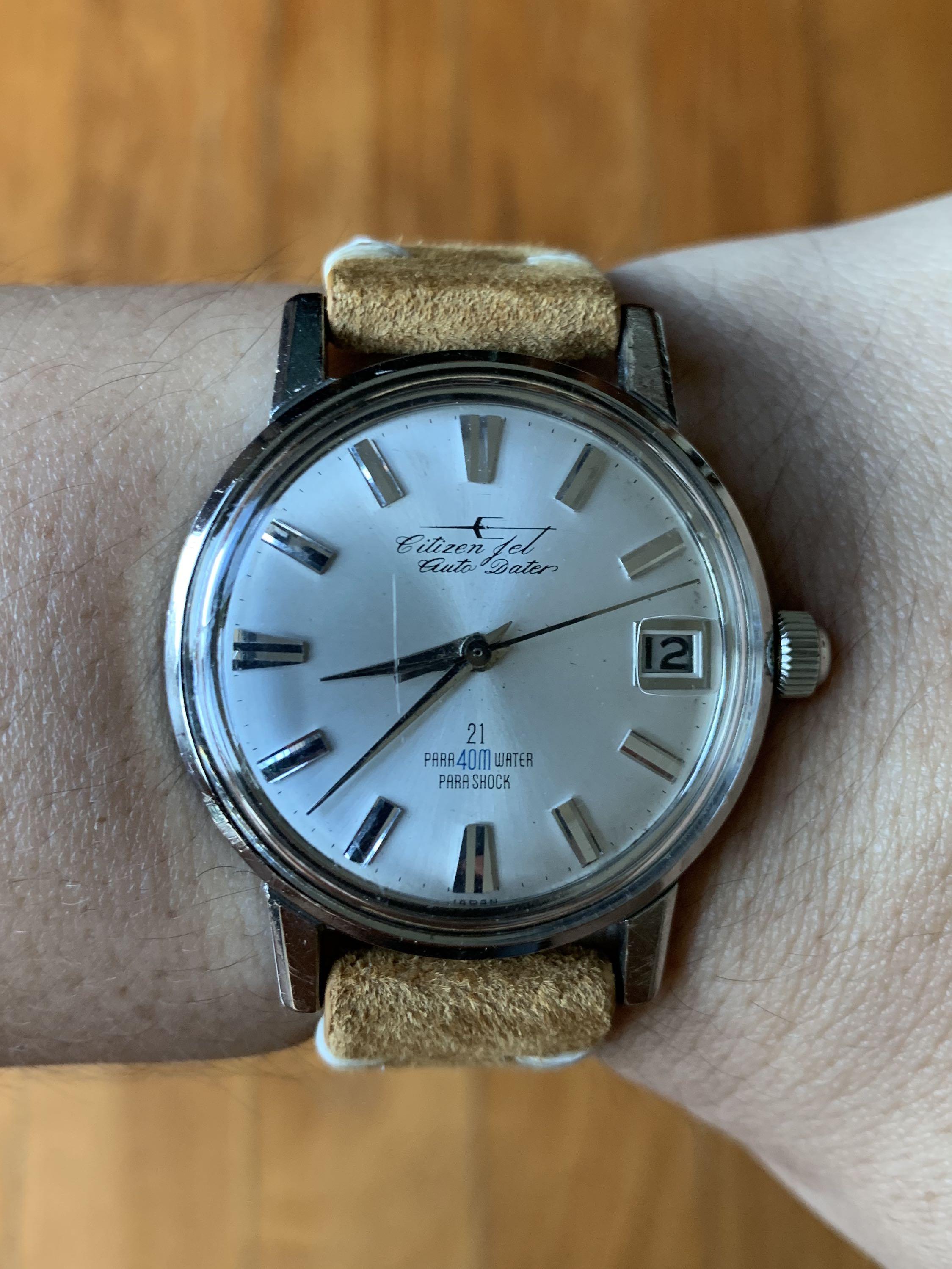 Citizen jet auto dater 21 jewels deals