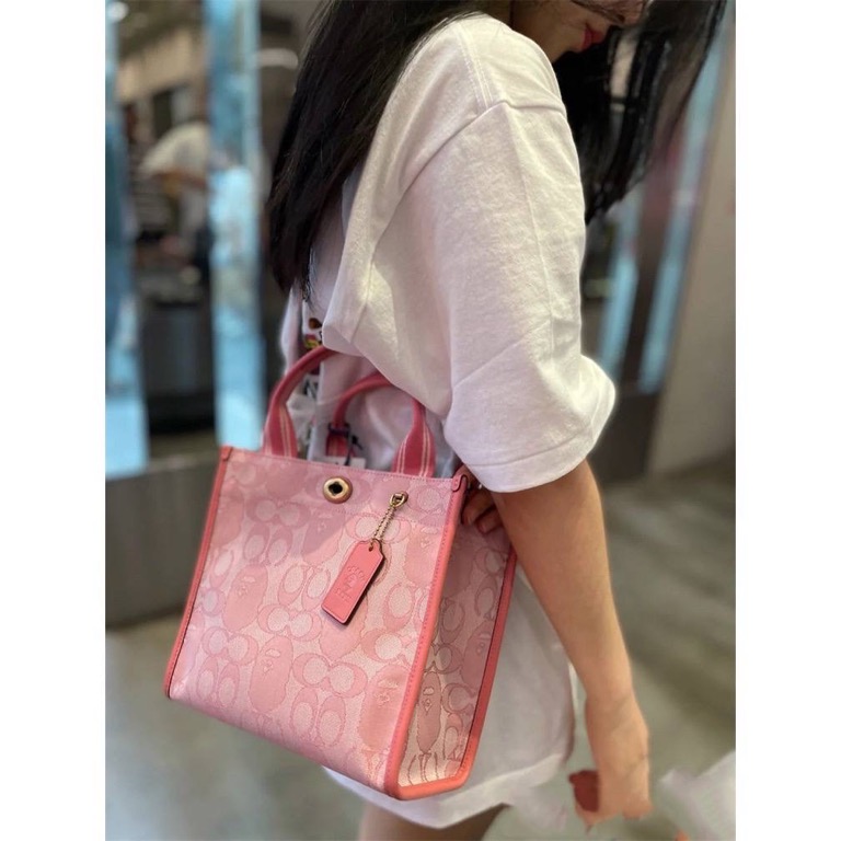 Coach x BAPE Box Crossbody Pink