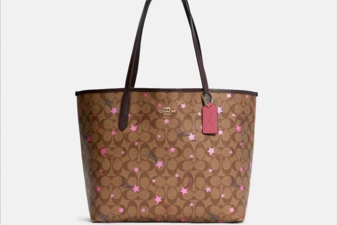 Coach star tote on sale