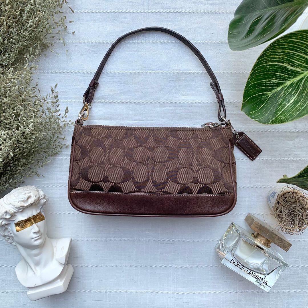 Coach Mini Pochette, Luxury, Bags & Wallets on Carousell