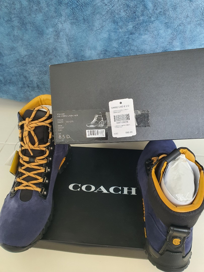 Coach vibram boots sales