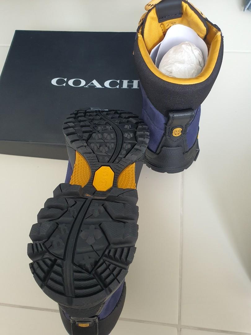 Coach vibram boots store