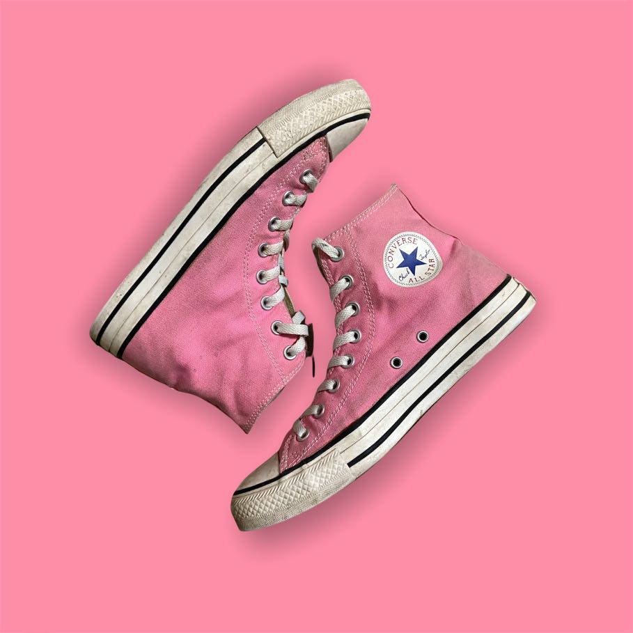 Kasut converse store pink
