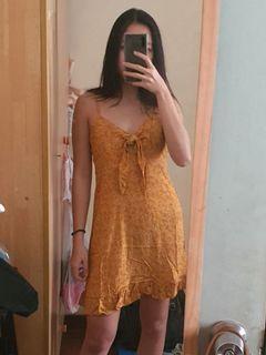 COTTON ON tie front dress