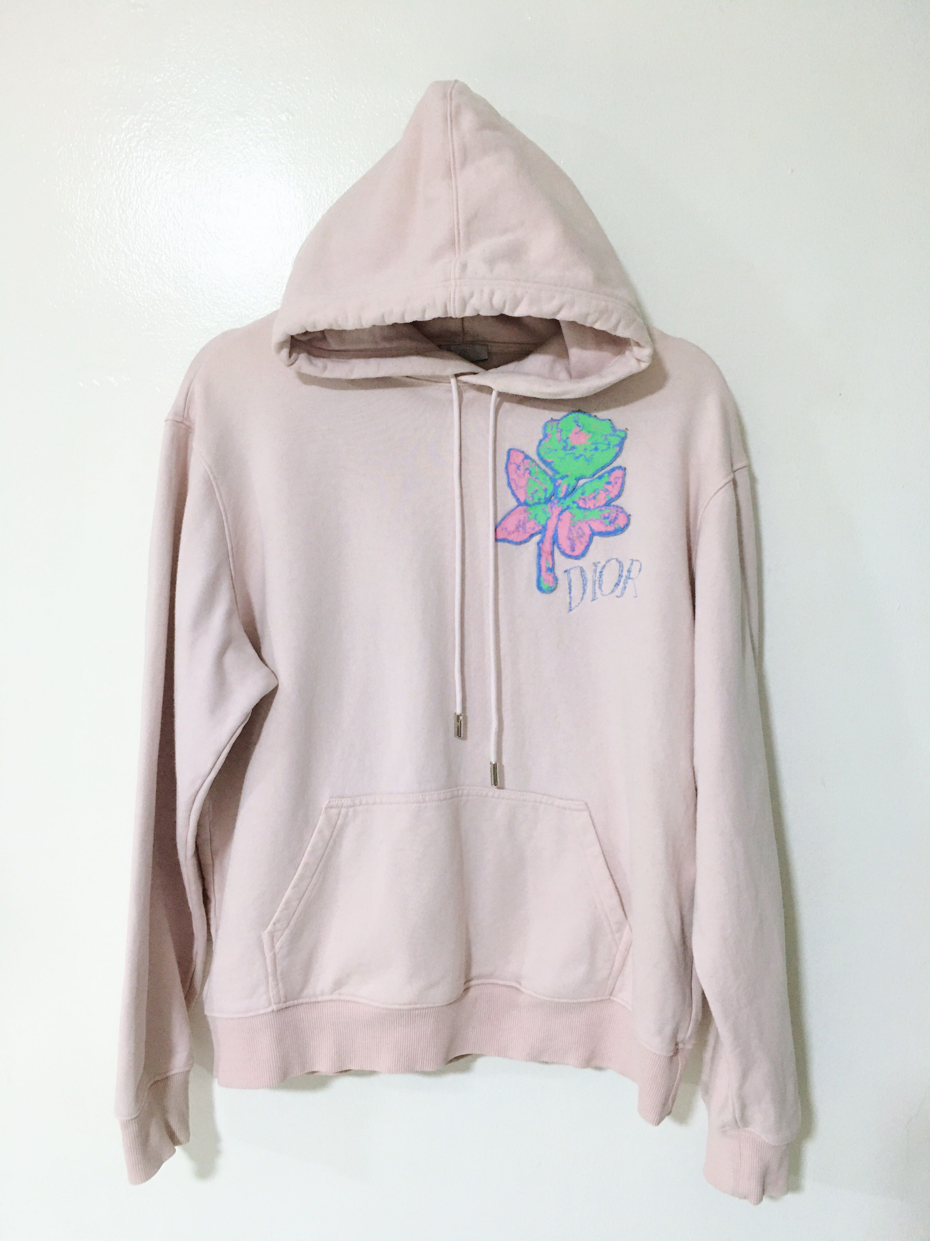 Pink shop dior hoodie