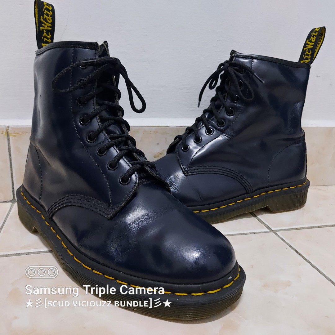 Dr martens on sale blue navy