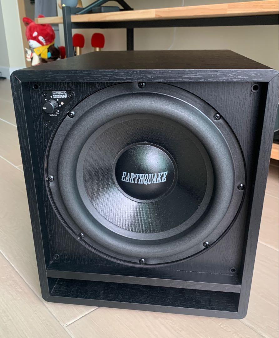 Earthquake FF10 Front Firing Subwoofer, 音響器材, Soundbar、揚聲器、藍牙喇叭、耳擴
