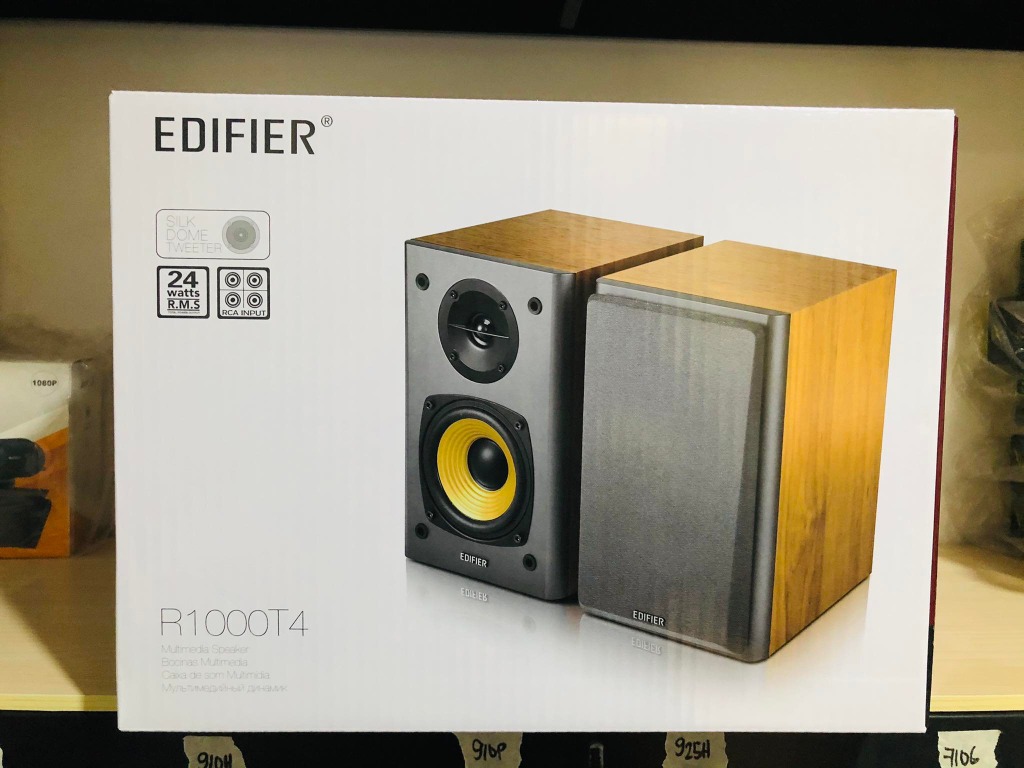 Edifier R1000T4 Multimedia Bookshelf Speaker, Audio, Soundbars ...