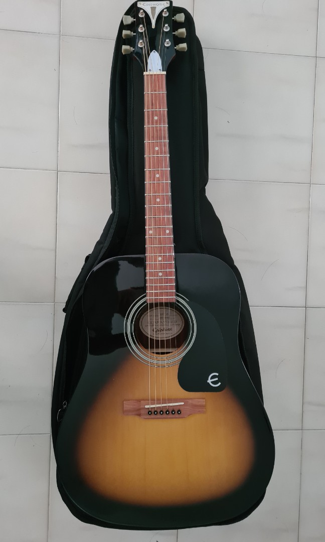 Epiphone PRO1 VS Acoustic Guitar (Vintage Sunburst), Hobbies & Toys
