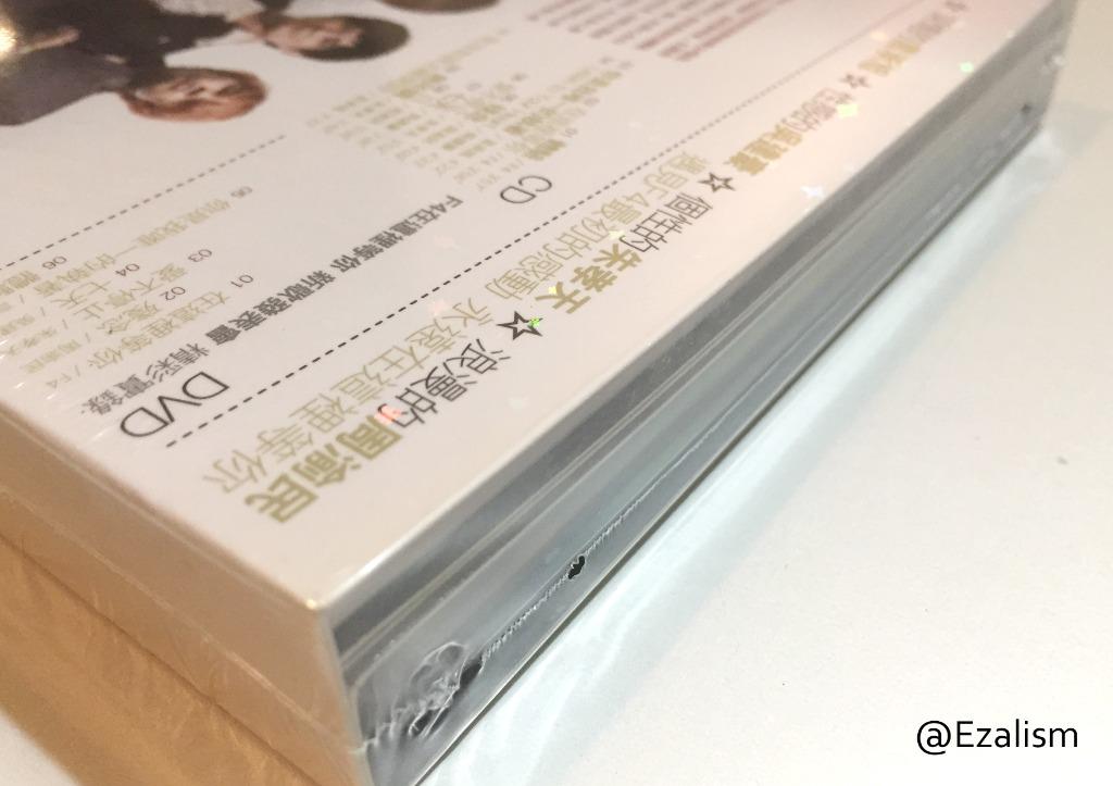 F4《在這裡等你 新春慶功版》 CD+DVD+珍藏本寫真書 (全新未拆封，市場絕版)