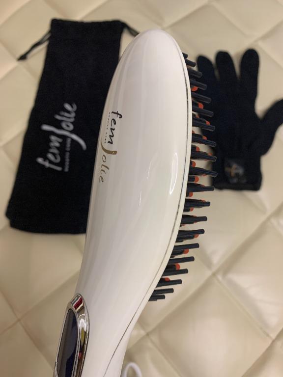 Femjolie straightening 2025 brush