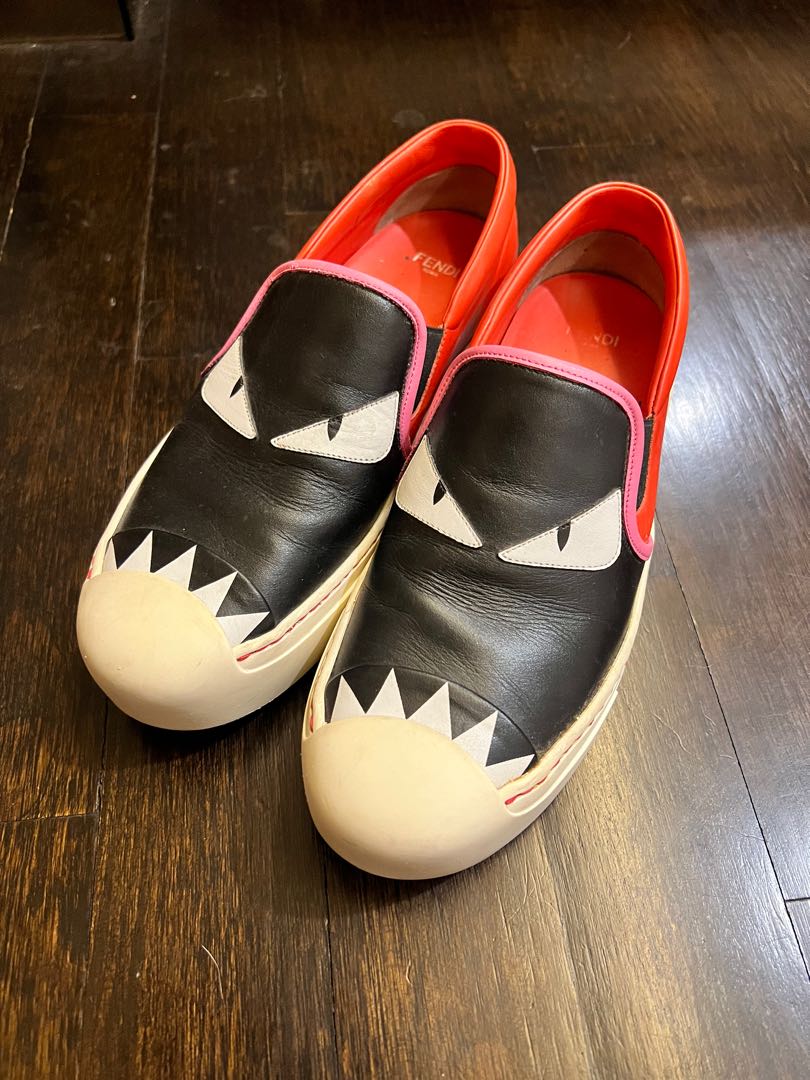 Fendi shop monster loafers
