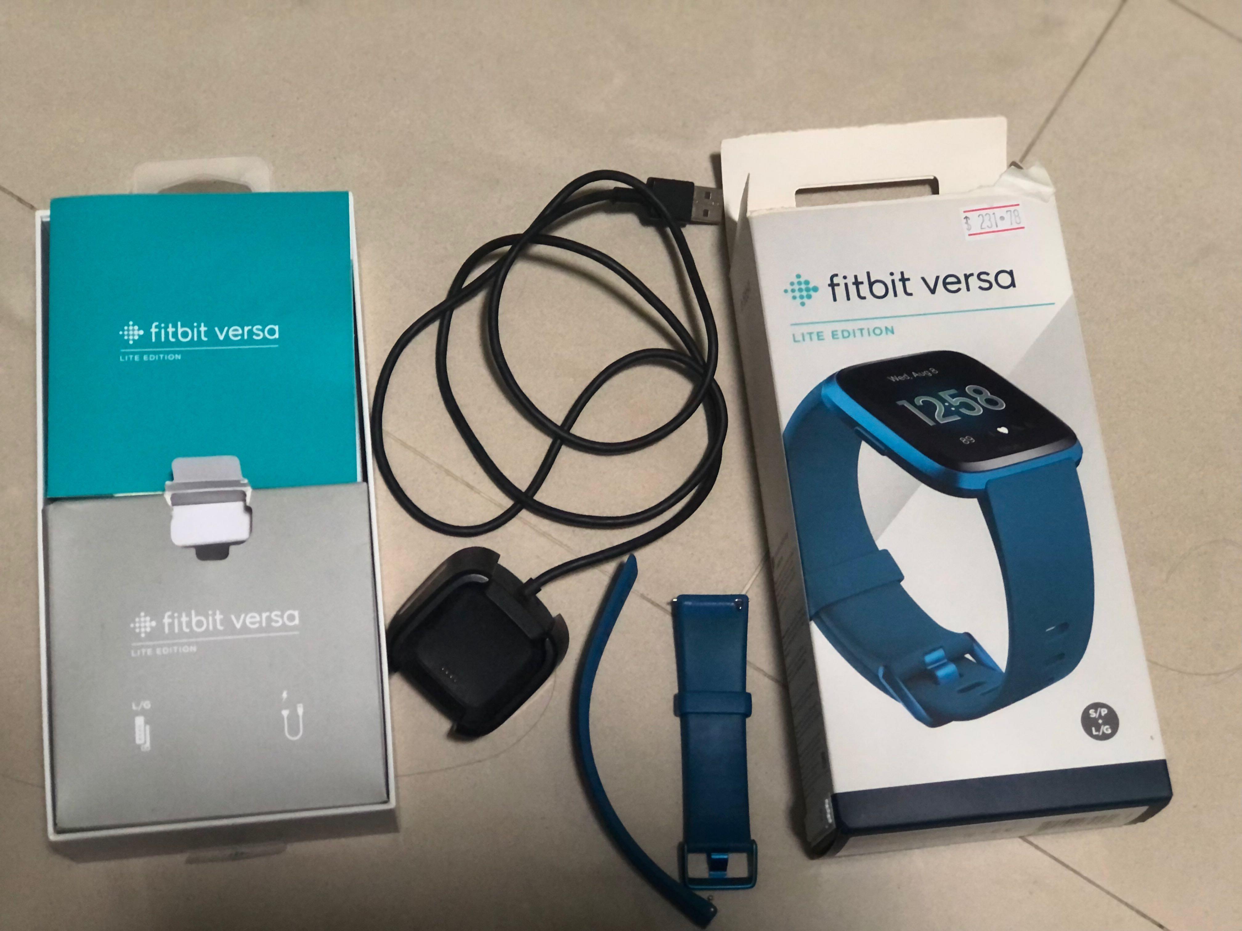 Fitbit versa lite box clearance