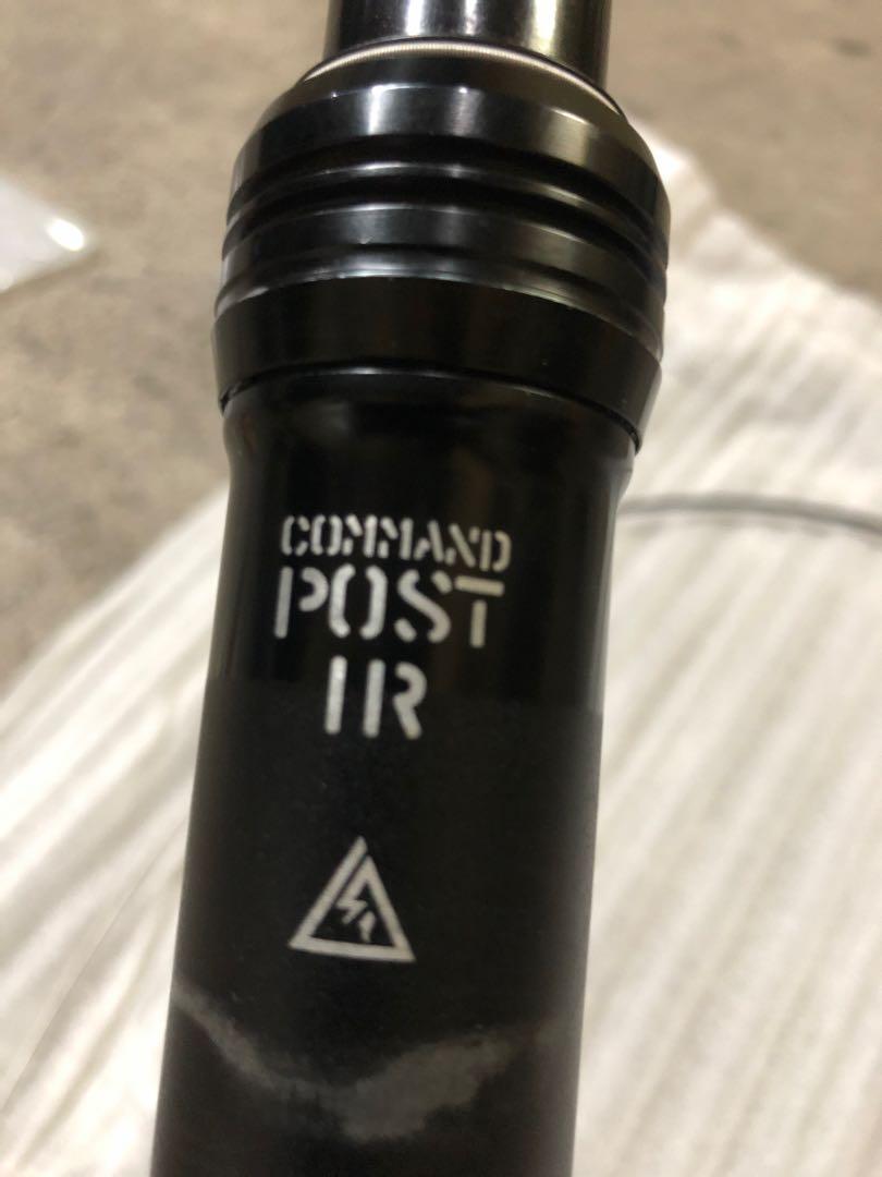 FS: Specialized Command Dropper Post (Category: Bicycles) located in Paranaque City. Submitted by mikechanics (Listing ID 1144576605, Image 2). Description: For sale Second hand Used but not abused Usual clamp marks Clean Stanchions Good Dust seal 30.9 clamping 125mm travel Internal cabling Smooth actuation 3 positions Climb/Trail/Descend option Air type Comes with switch, noodle, jagwire aduster, inner cable, cable housing and cable lock Taken f