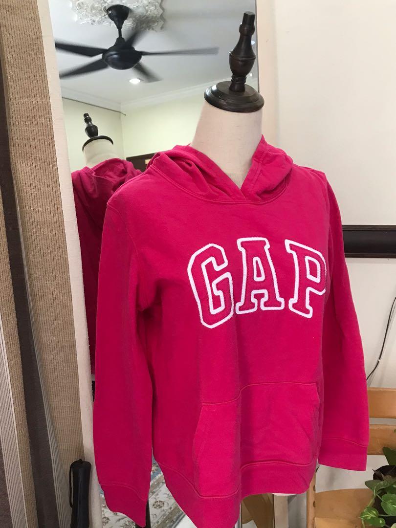 GAP Pink Sweater, Women's Fashion, Coats, Jackets and Outerwear on Carousell