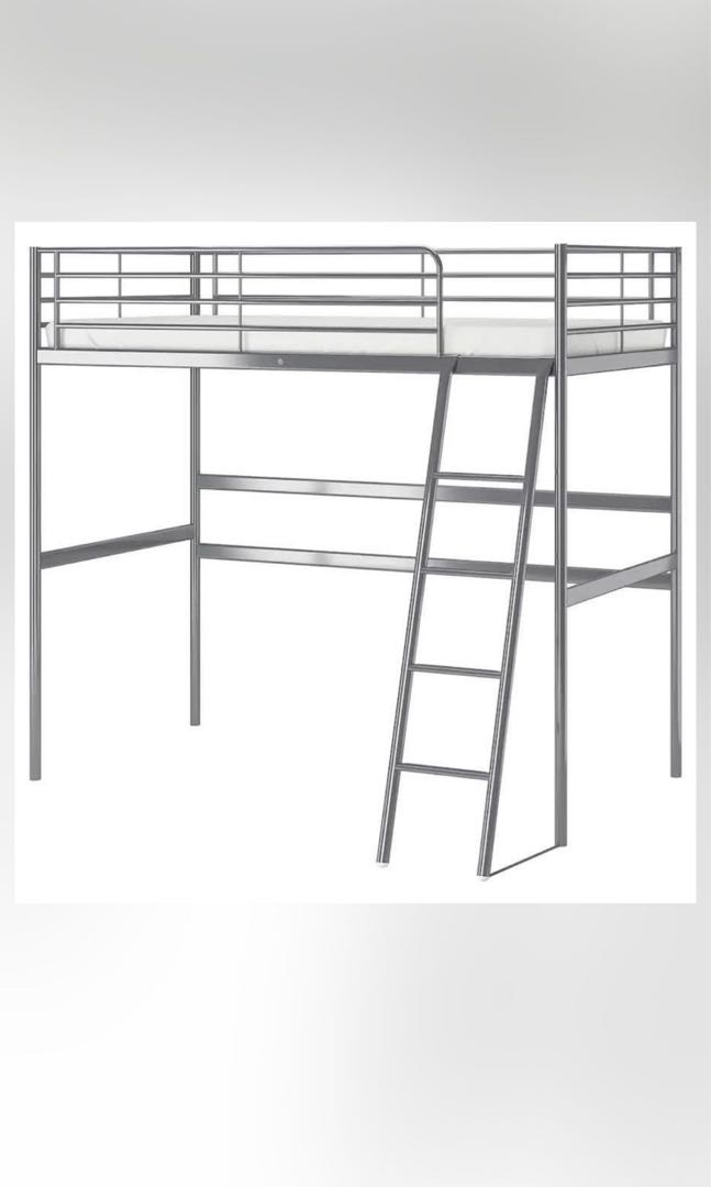 Ikea Loft Bed Svarta Furniture Home Living Furniture Bed Frames Mattresses On Carousell