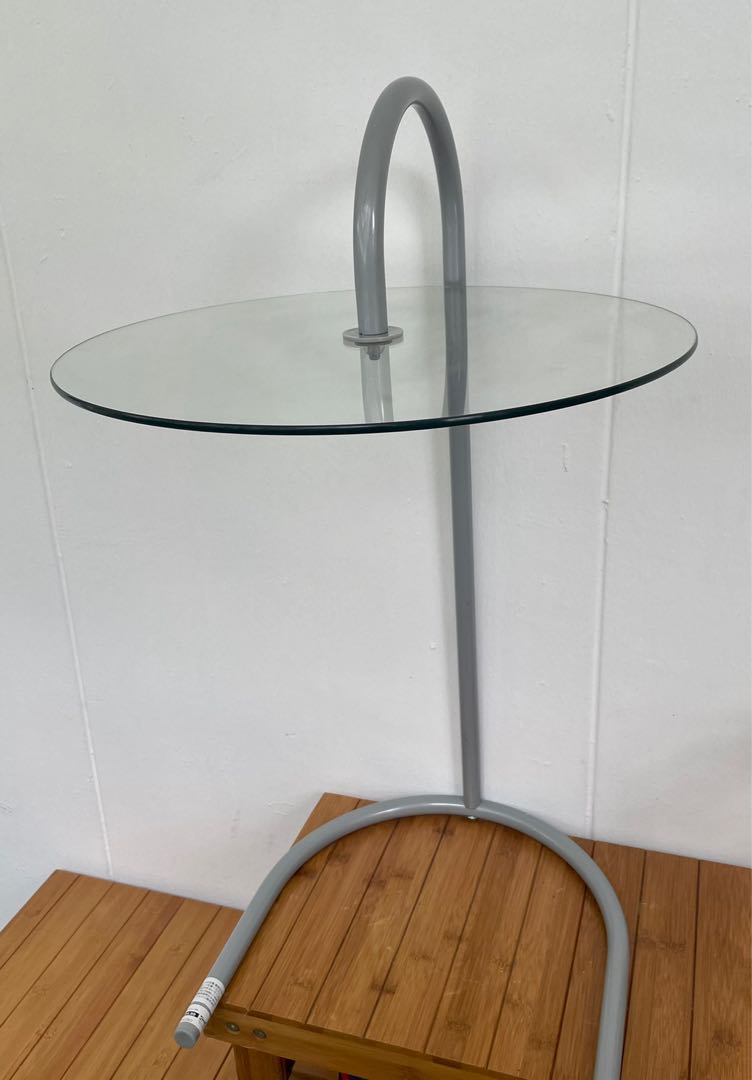 IKEA Side Table (Glass), Furniture & Home Living, Furniture, Tables