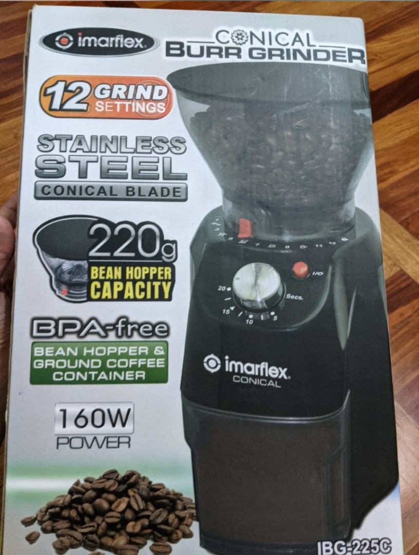 Imarflex coffee burr grinder, TV \u0026 Home 