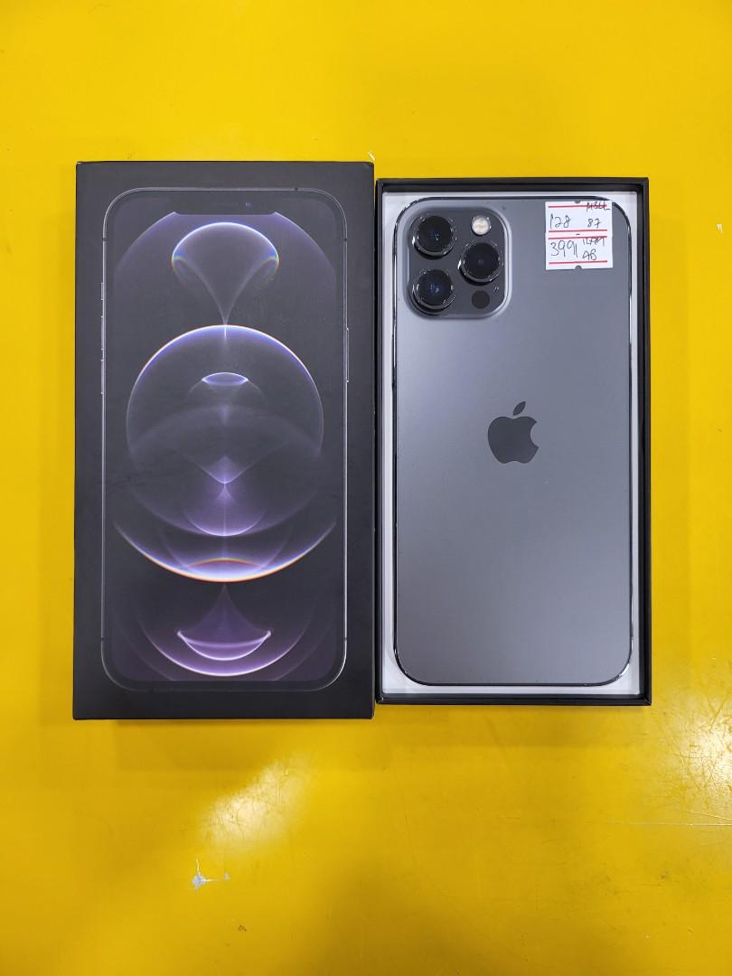 IPhone 12 pro max 128GB Graphite 3991, Mobile Phones & Gadgets