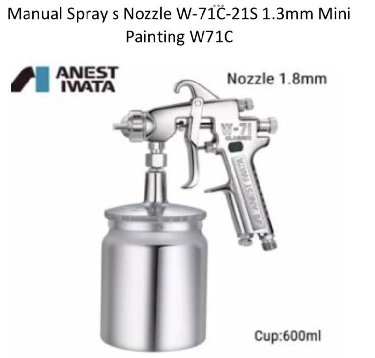 Iwata W-71C Spray Paint Sprayers (Category: Construction Tools & Equipment) located in Manila. Submitted by franciscojof (Listing ID 1144491943, Image 1). Description: SELLING: Iwata W-71C Spray Paint Sprayers Pneumatic Tools.