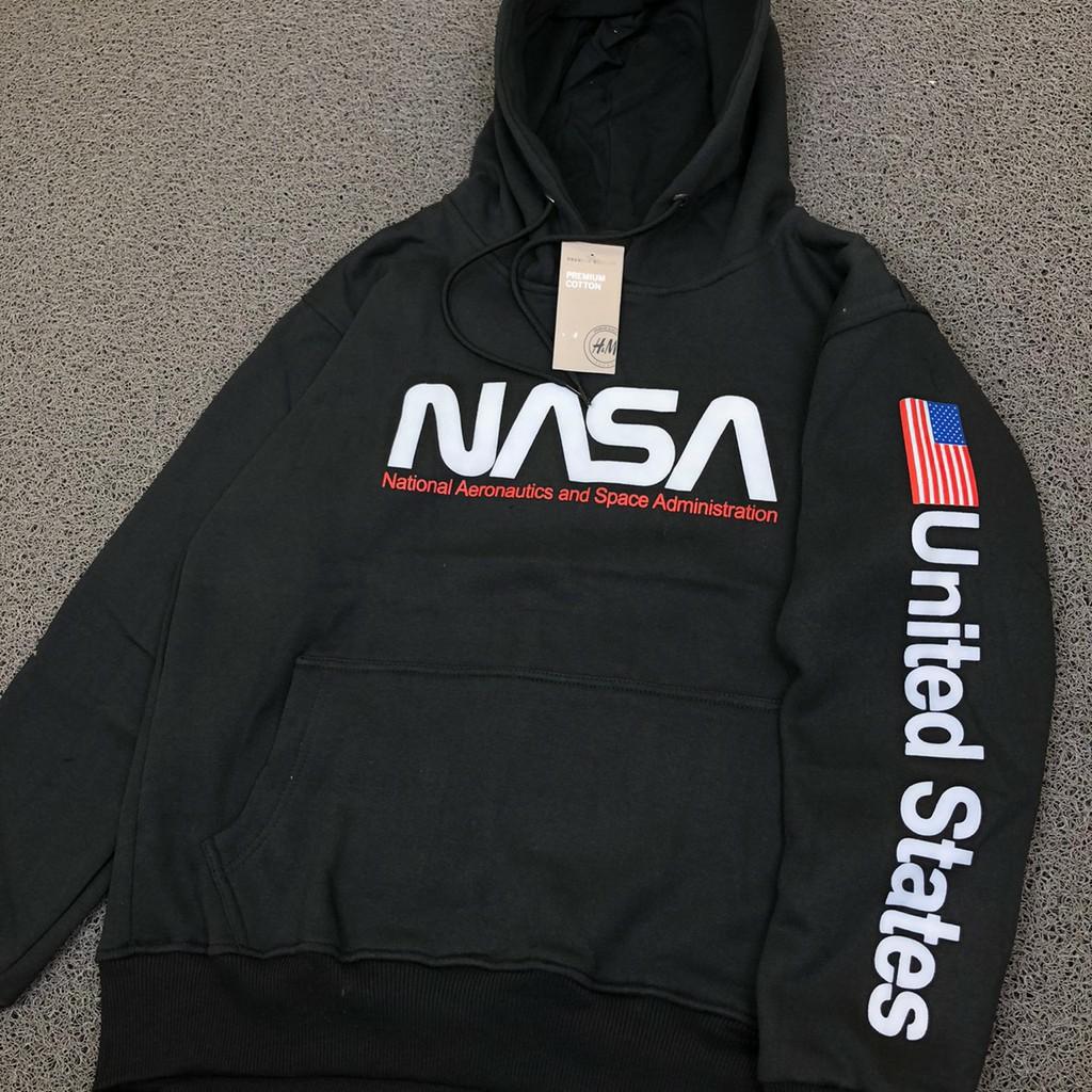 JAKET SWEATER HOODIE NASA FLAG HITAM PREMIUM AUTHENTIC link