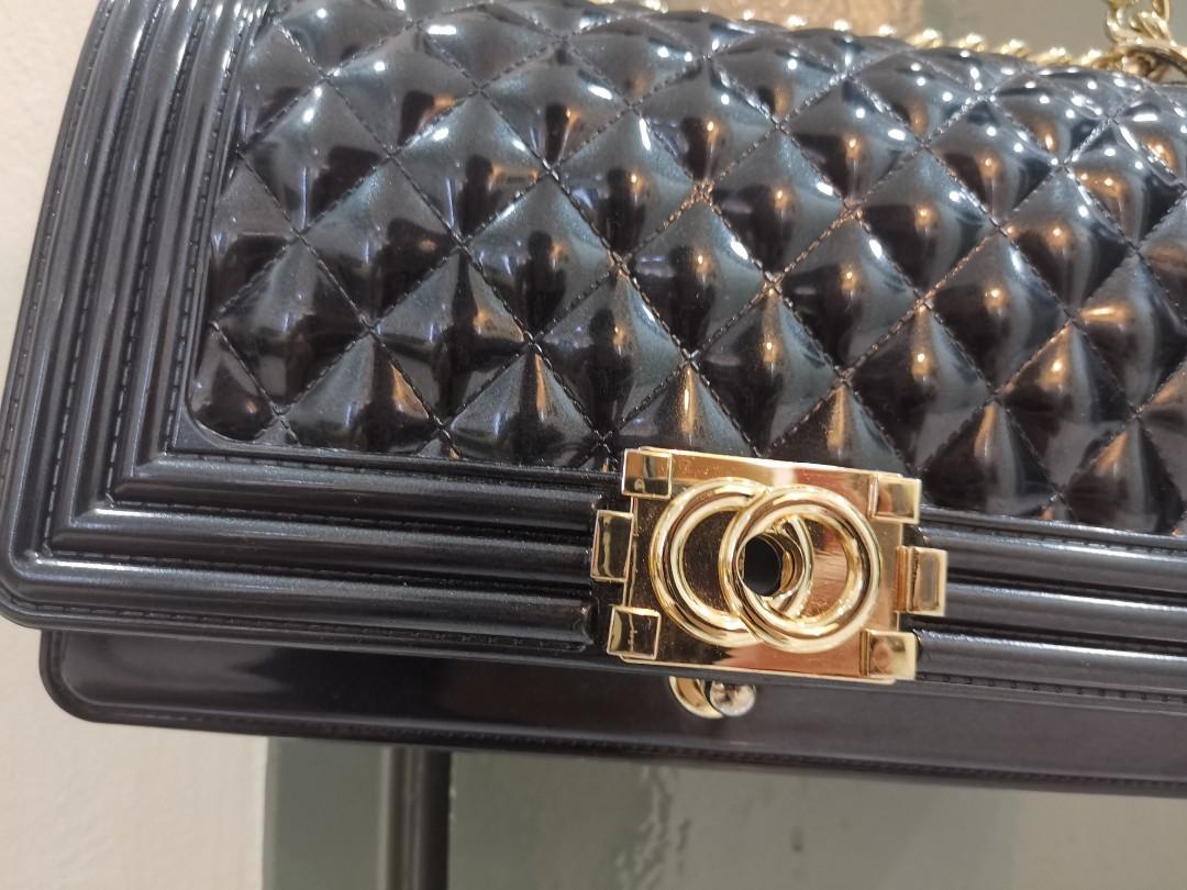 Jelly toyboy chanel, Women's Fashion, Bags & Wallets, Purses & Pouches