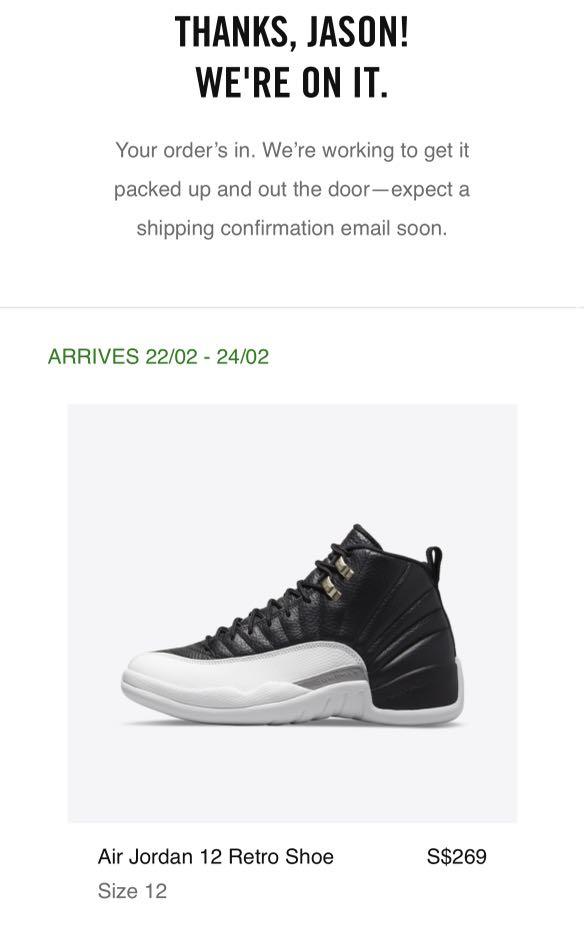 air jordan 12 black friday
