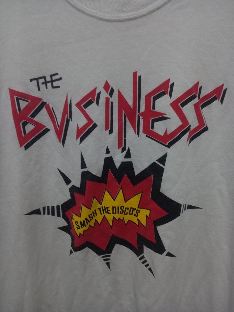 Kaos Band The Business, Fesyen Pria 