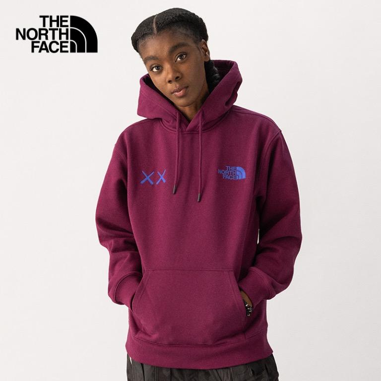 The north face purple hoodie sale