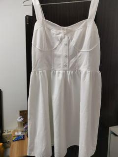 Korea Style white cute dress