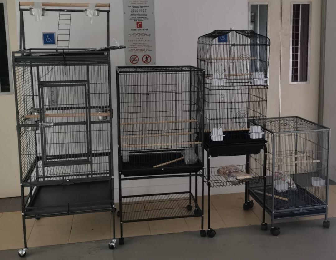 Large Variety of Parrot Cage available. Bird Cages from 21. Delivery from 5. Bird cage come with perch cup only. Others accessories also available