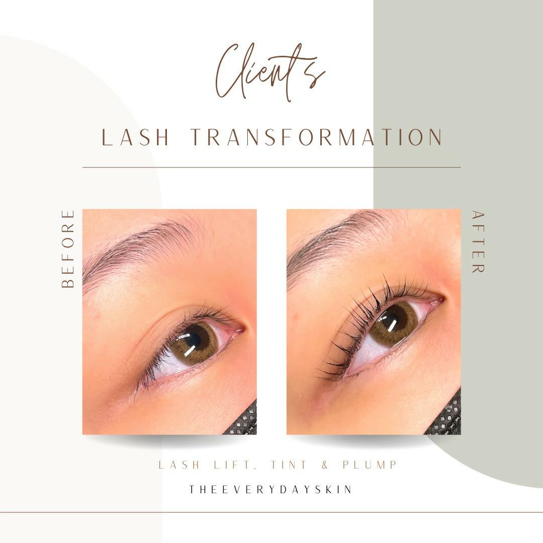 Homebased Lash Lift, Tint, Plump /Brow lamination, Shape, Tint