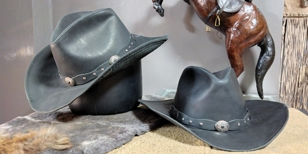 Leather Cowboy Hats for sale, Men's 