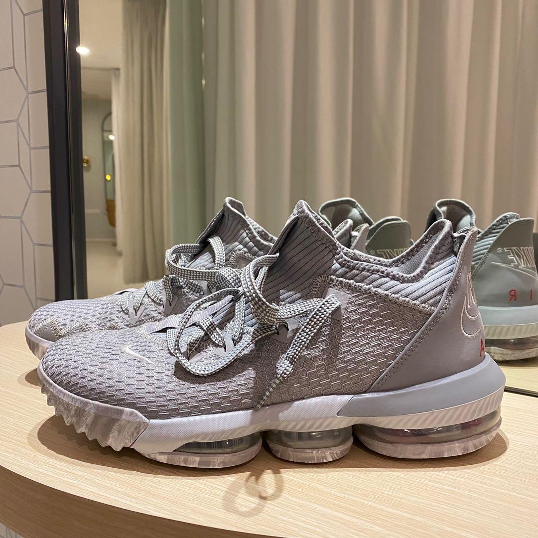 Lebron 16s grey hotsell