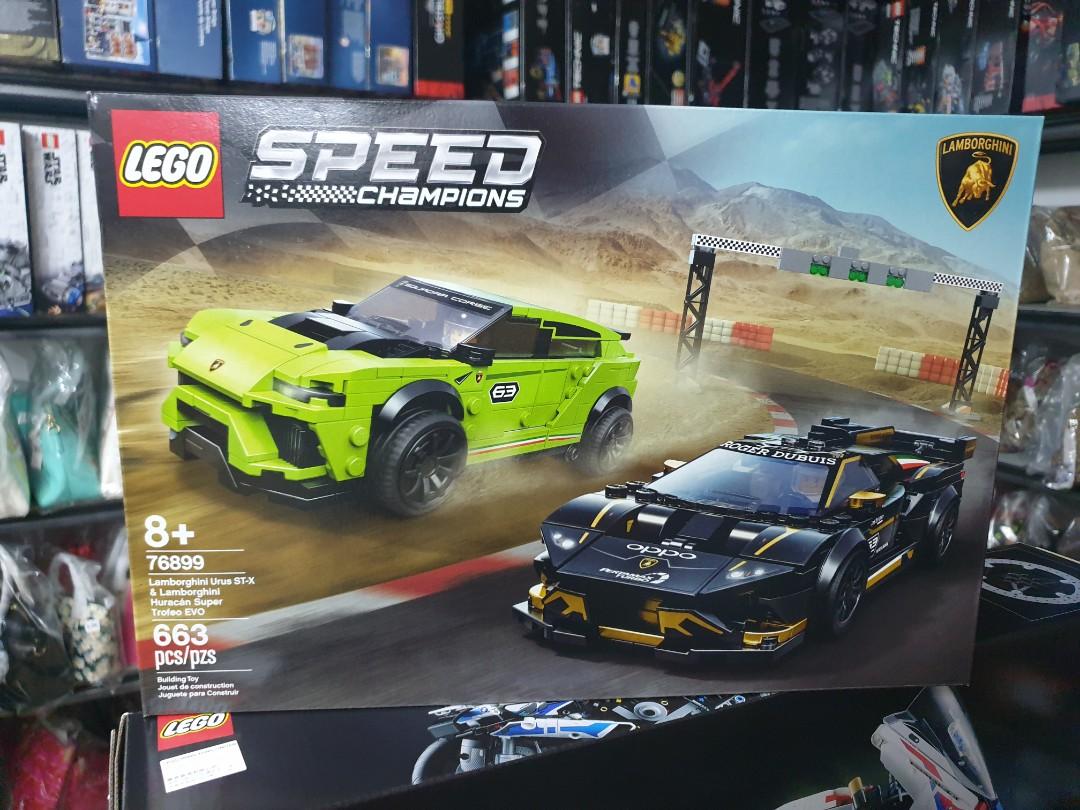 LEGO Speed Champions Lamborghini Urus ST-X & Huracán Super Trofeo EVO 76899  Building Kit