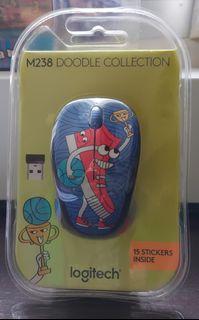 Logitech M238 Wireless Mouse: Doodle Collection - SneakerHead