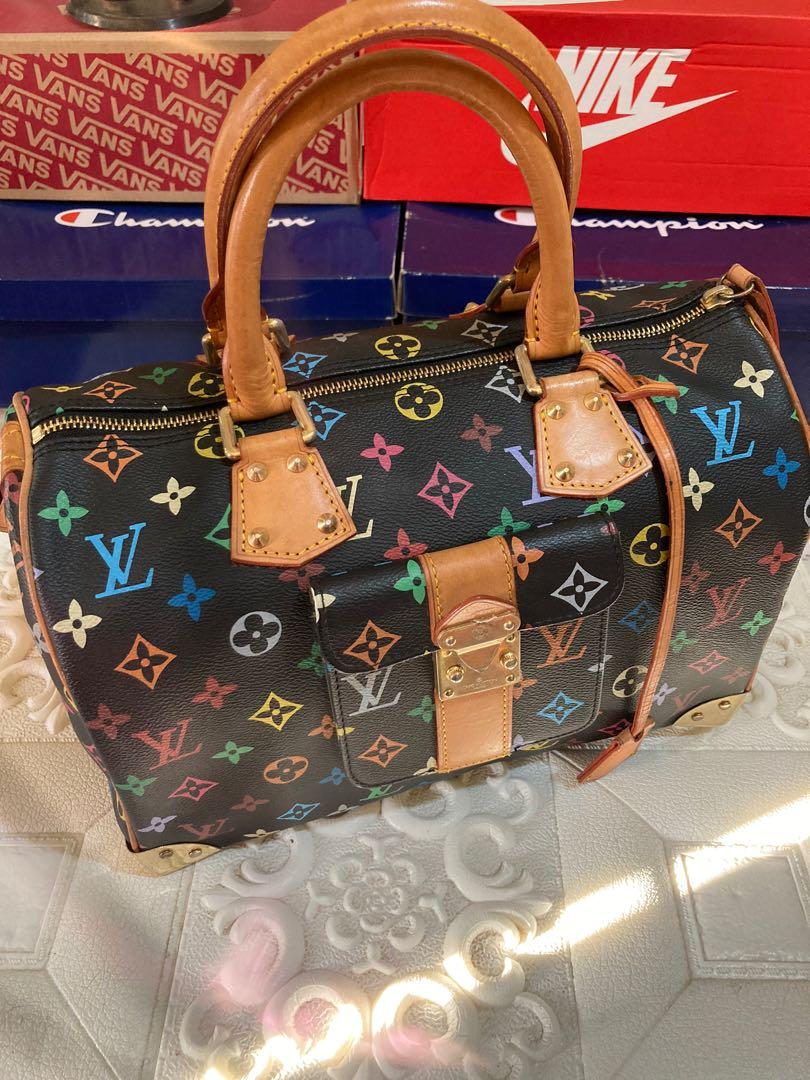 Louis Vuitton LV multicolor * takashi Murakami limited edition handbag,  Luxury, Bags & Wallets on Carousell