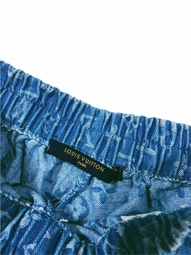 Louis Vuitton Monogram Denim Shorts