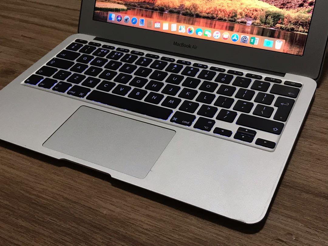Macbook Air 11” 2011 i5 (Category: Laptops & Notebooks) located in Manila. Submitted by pagemaxgadgetworld (Listing ID 1144634224, Image 3). Description: Model : Macbook Air 11” 2011 Condition : Used , Very presentable Price : 10,999 Quick Specs Processor : core i5 1.6ghz Ram : 2gb Storage : 64gb Graphic Card : Intel HD Graphics 3000 288mb Screen size : 11” HONEST ISSUE : Dent makita sa picture Wifi , Bluetooth , Webcam : Yes Battery Life : up to