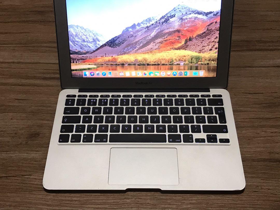 Macbook Air 11” 2011 i5 (Category: Laptops & Notebooks) located in Manila. Submitted by pagemaxgadgetworld (Listing ID 1144634224, Image 2). Description: Model : Macbook Air 11” 2011 Condition : Used , Very presentable Price : 10,999 Quick Specs Processor : core i5 1.6ghz Ram : 2gb Storage : 64gb Graphic Card : Intel HD Graphics 3000 288mb Screen size : 11” HONEST ISSUE : Dent makita sa picture Wifi , Bluetooth , Webcam : Yes Battery Life : up to