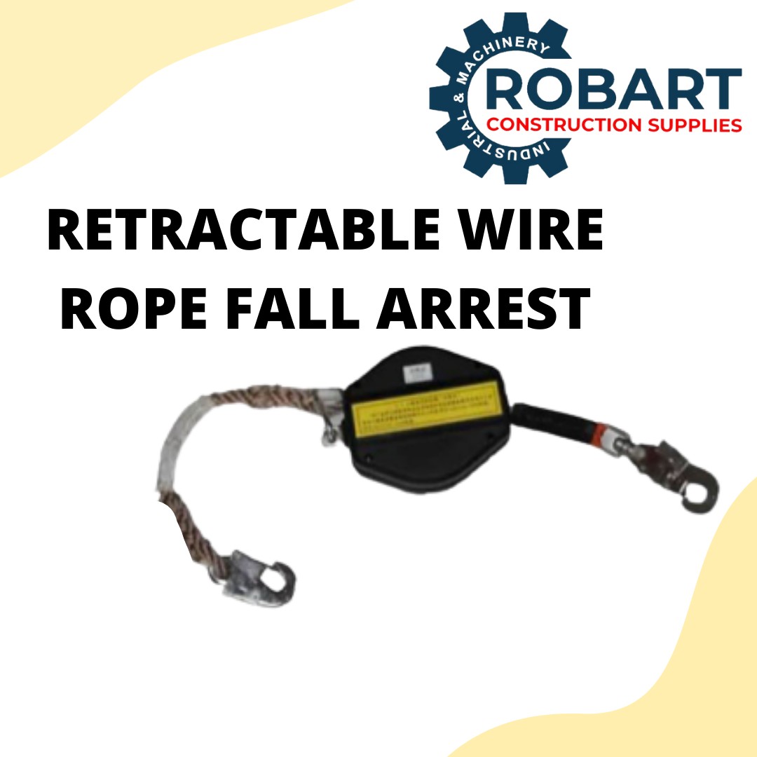 RETRACTABLE WIRE ROPE FALL ARREST, Commercial & Industrial, Industrial ...